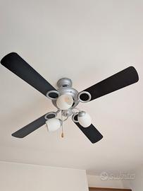 lampadario con ventilatore 