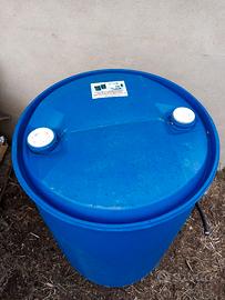 Botte cisterna 250 litri ideale per acqua orto