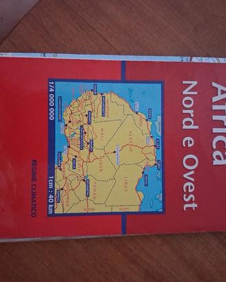 cartina Michelin Africa Nord Ovest