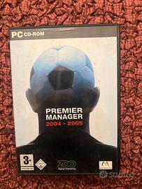 PREMIER MANAGER 2004/2005   GIOCO PC CD-ROM