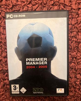 PREMIER MANAGER 2004/2005   GIOCO PC CD-ROM
