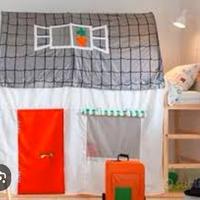 tenda per letto a castello