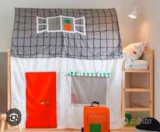 tenda per letto a castello