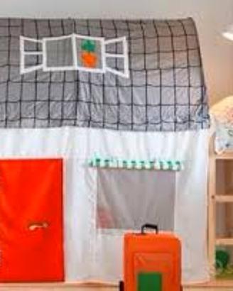 tenda per letto a castello