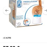 Abbeveratoio per gatti e piccoli cani