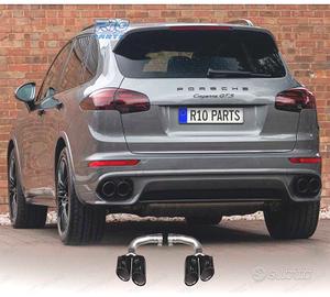 TERMINALI SCARICO PORSCHE CAYENNE 17- LOOK GTS NER