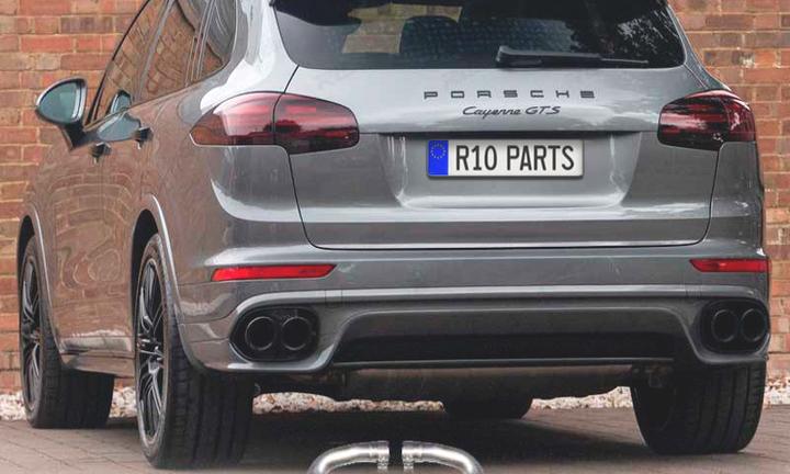 TERMINALI SCARICO PORSCHE CAYENNE 17- LOOK GTS NER
