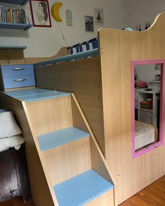 Letto a castello Moretti compact