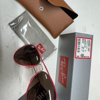 Ray-Ban 3025 Aviator montatura gommata