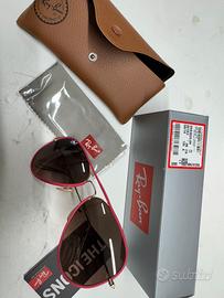Ray-Ban 3025 Aviator montatura gommata
