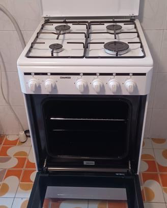 cucina a gas cranker bianco
