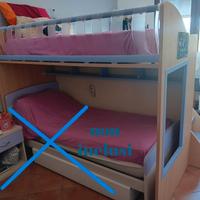 RIBASSO! cameretta letto a sopp. Moretti compact