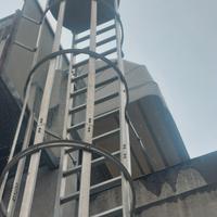 scala di sicurezza in alluminio e acciaio 