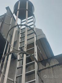 scala di sicurezza in alluminio e acciaio 