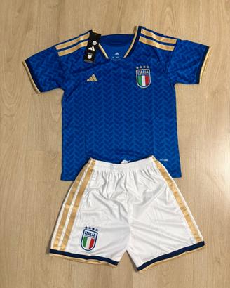 Kit Completo Maglia Bambino Italia Taglia M-22