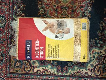 paglia per piccoli animali 