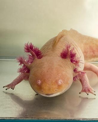 Axolotl albino