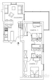 La Thuile trilocale con vista