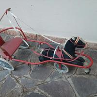 cavallino a pedali epoca anni 40 vintage