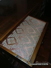 cassettiera in radica 