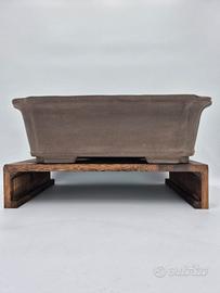 Vaso per bonsai 52 x 38 x 15,5 cm in ceramica