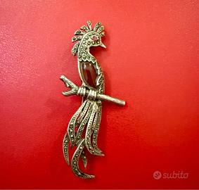 Spilla Vintage "Uccello del Paradiso"