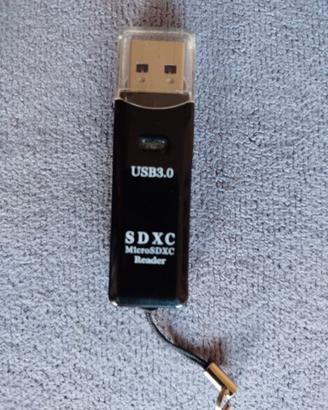 Lettore di schede di memoria Usb 3.0 per Sd, Xc, S