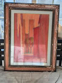 Quadro olio su tela Dino Migliorini