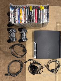 PLAYSTATION PS3  CON  21 GIOCHI