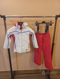 TUTA DA SCI BIMBA 4-5 ANNI + GUANTI