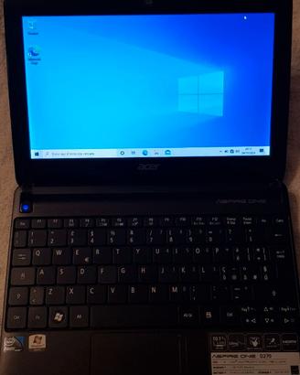 Mini PC portatile Netbook Acer Aspire One