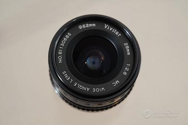 vivitar per Nikon 28mm 2,8