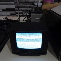 Mini TV bianco e nero