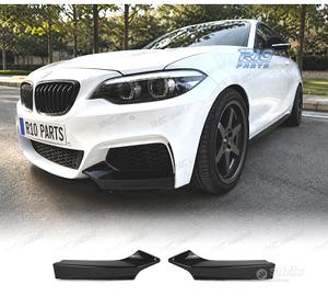 SPLITTER BMW F22 14-21 LOOK M NERO LUCIDO