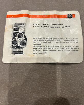 Cinepresa Paillard Bolex