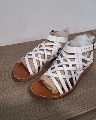 Sandali con suola in cuoio "Antichi Romani"
