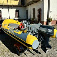 Gommone stingher +yamaha 25 cv