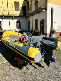 Gommone stingher +yamaha 25 cv