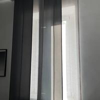 Tende a pannello con binario