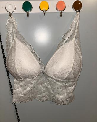 Reggiseno bianco in pizzo