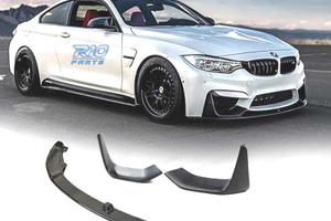SPOILER LIP BMW F80 F82 F83 M4 IN CARBONIO SPLITTE