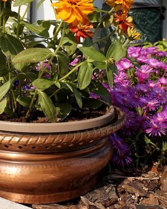 Portavaso Vintage in rame (anni ‘50)