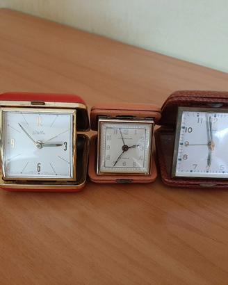 OROLOGI DA VIAGGIO A CORDA ANNI 70