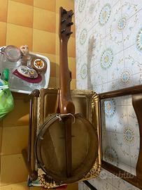 Strumento Musicale Banjo antico da sistemare