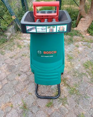 Trituratore Cippatrice Bosh