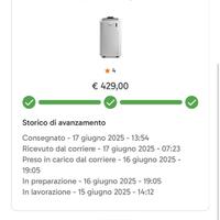 Pinguino Climatizzatore portatile De'Longhi