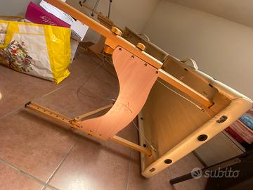 Lettino estetista legno