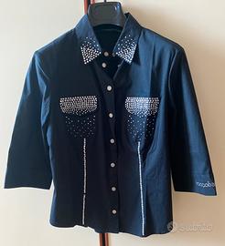 Camicetta donna nera Roccobarocco