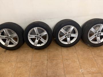 Cerchi 16” Audi + gomme  225/55 95H M+S