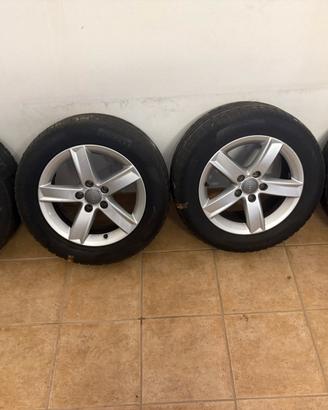 Cerchi 16” Audi + gomme  225/55 95H M+S